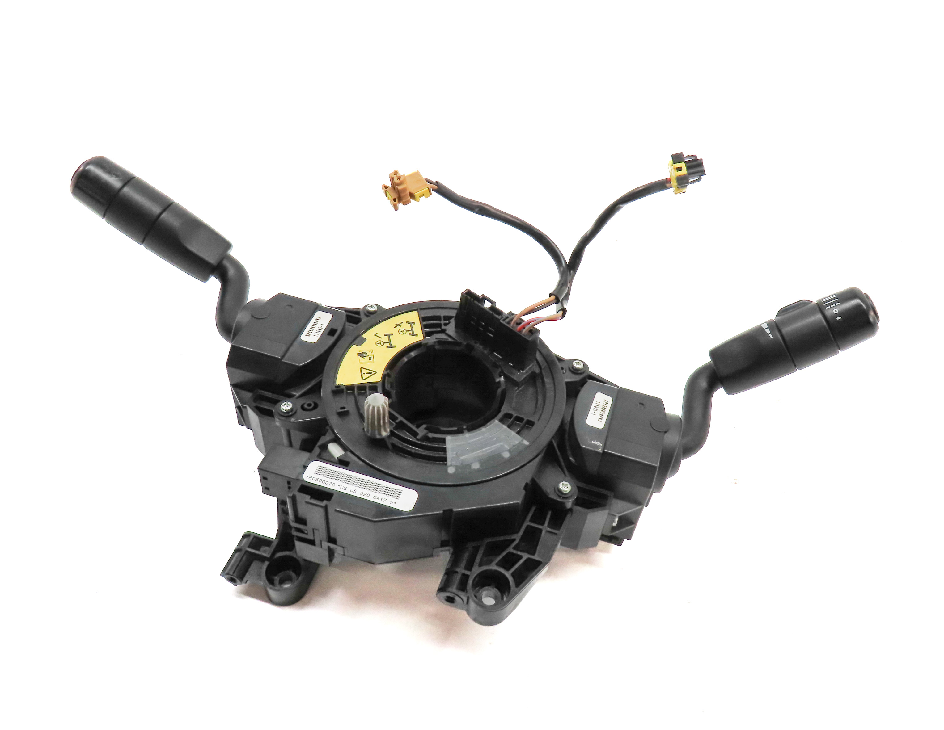 05-07 LAND ROVER LR3 STEERING COLUMN COMBINATION TURN WIPER CLOCKSPRING SWITCH — exact item pictured